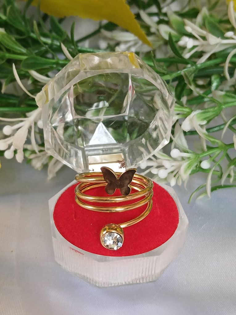 Elegant Butterfly Ring