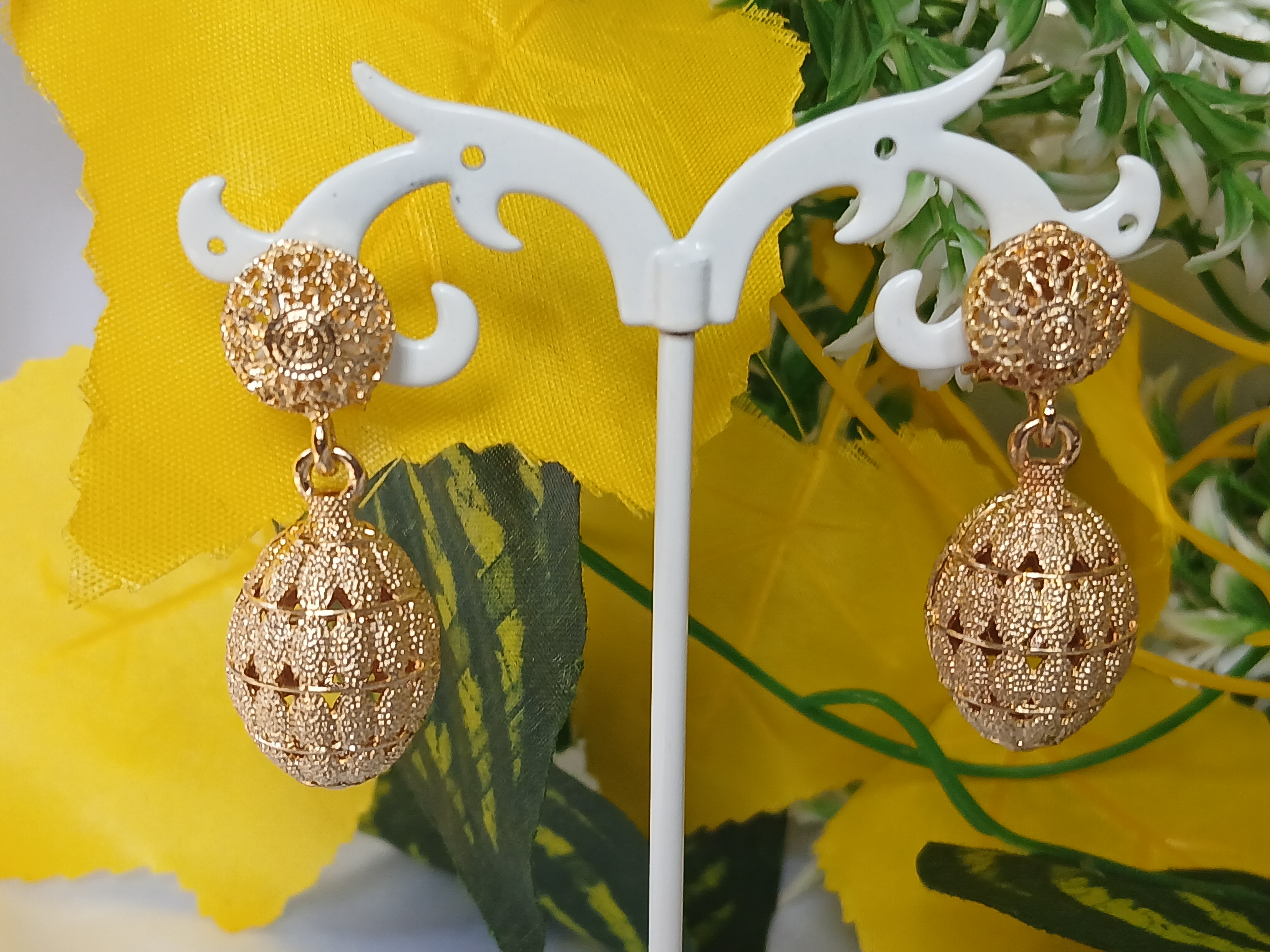 Gold Dangle Earrings