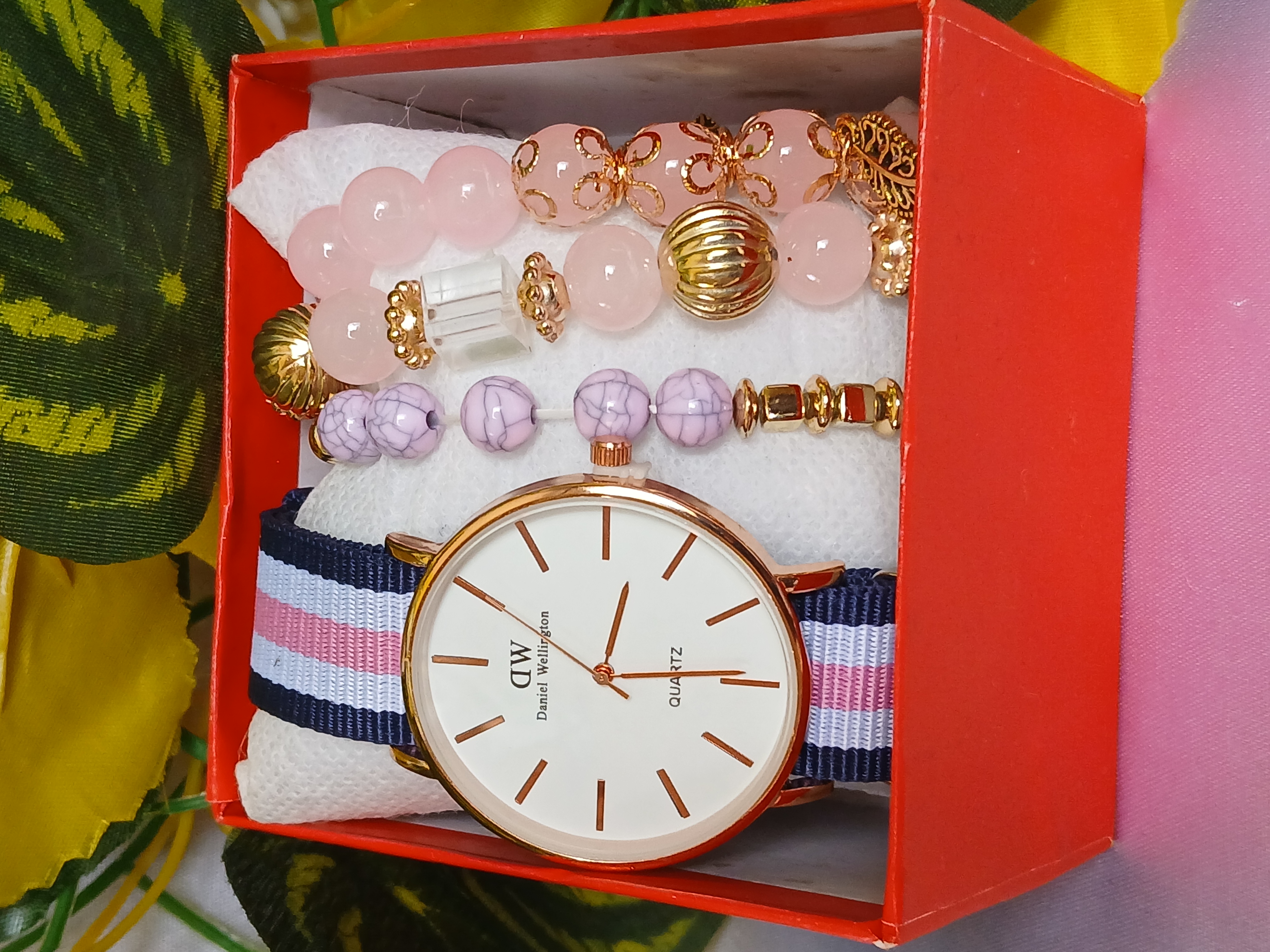 Daniel Wellington Watch and Bracelet Set