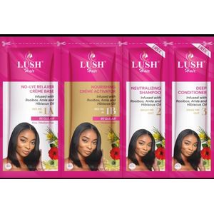 Lush Hair Care Set (regular) creme base 65g, creme activator 1 piece