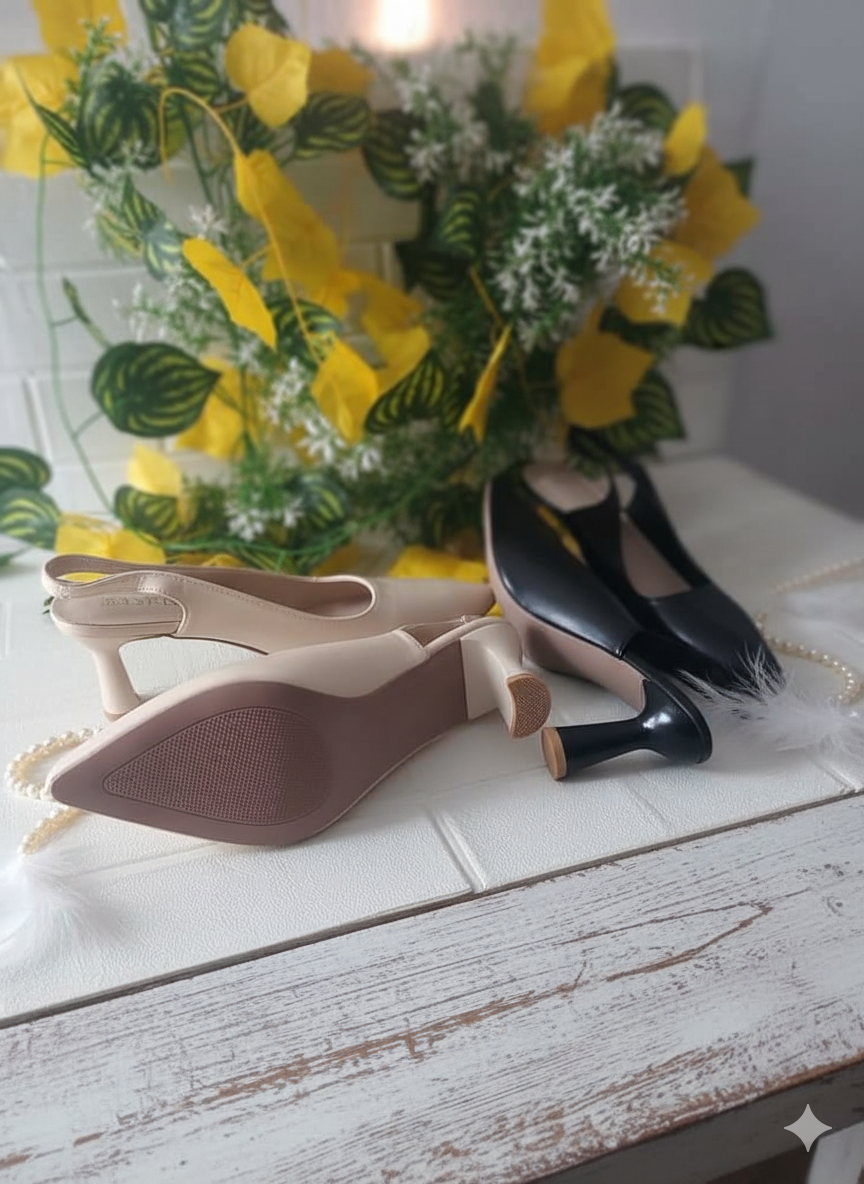 Women's Slingback Heels Size 40