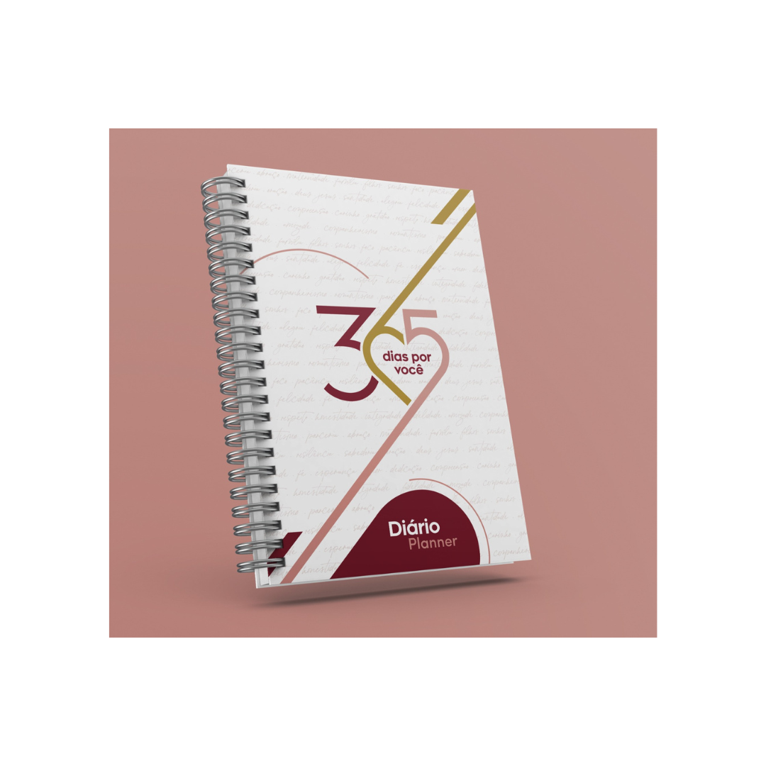 Diario/Planner 288 Páginas com Habit Tracker