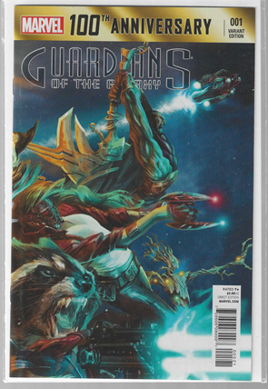 Guardians of the Galaxy 100th Anniversary Variant Edition #001