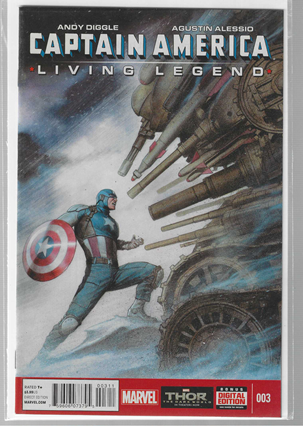 Captain America: Living Legend Comic