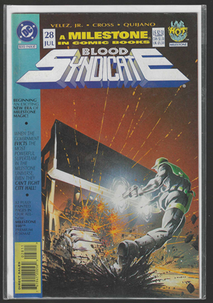 Blood Syndicate Comic Book Issue #28