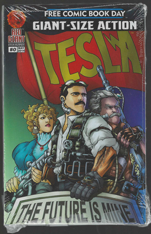 Giant-Size Action: Tesla #0 Free Comic Book Day Edition