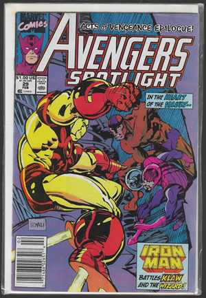 Avengers Spotlight Issue #28