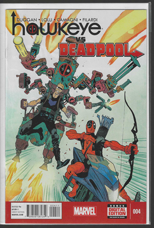 Hawkeye vs Deadpool #4  