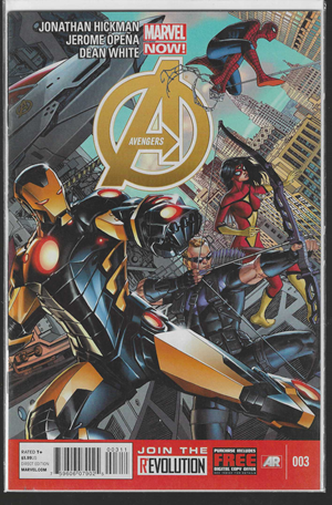 Avengers Comic Issue #3 (Marvel NOW!)