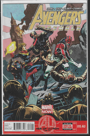 Avengers Assemble Comic Book #15AU