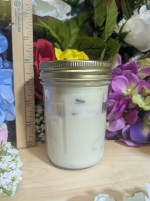 Rose Scented Candle  (2wicks)