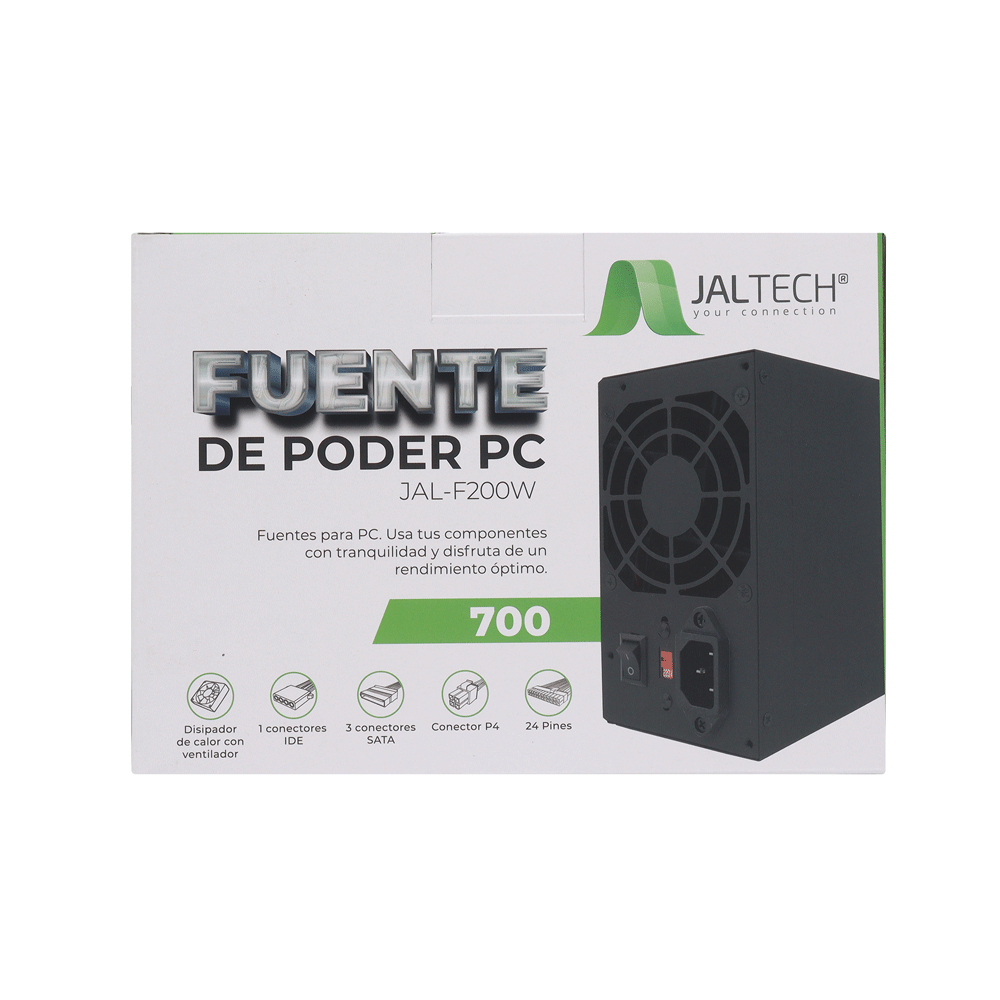 Fuente de poder JAL F200W