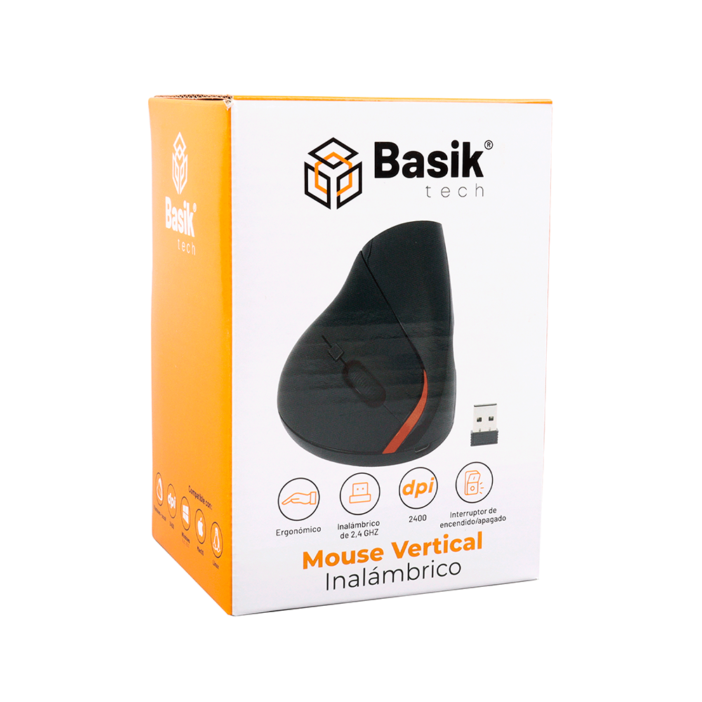 MOUSE VERTICAL INALAMBRICO BSK