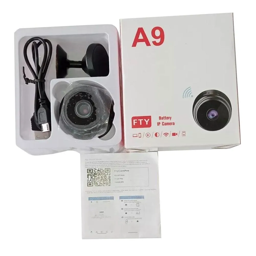 Cámara A9 mini recargable