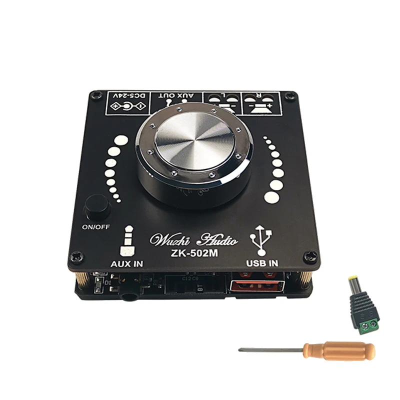 AMPLIFICADOR DE AUDIO ESTEREO BLUETOOTH 100W 50W + 50W ZK-502M