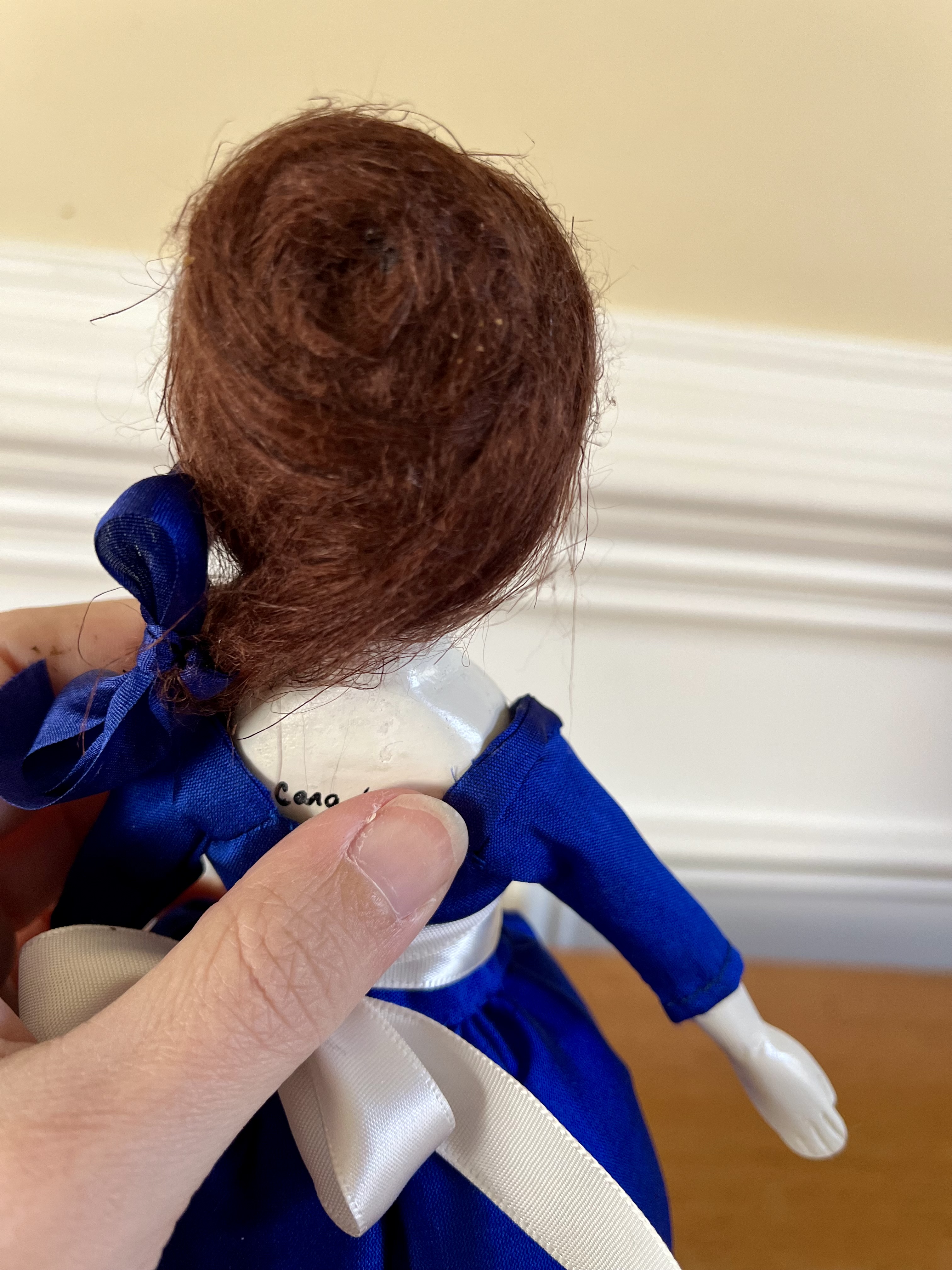 10 inch Pincushion English Wooden Doll