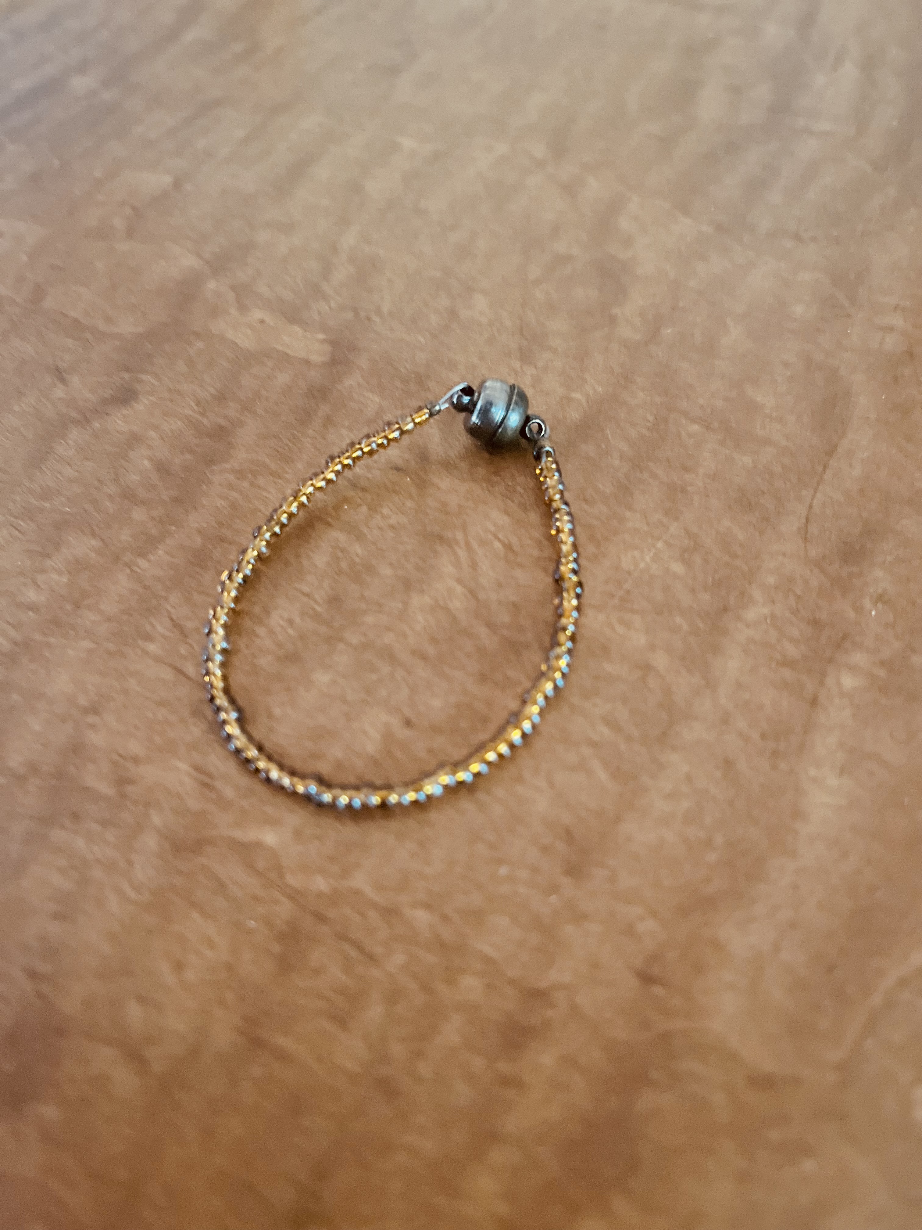 Magnetic Close Beaded Necklace