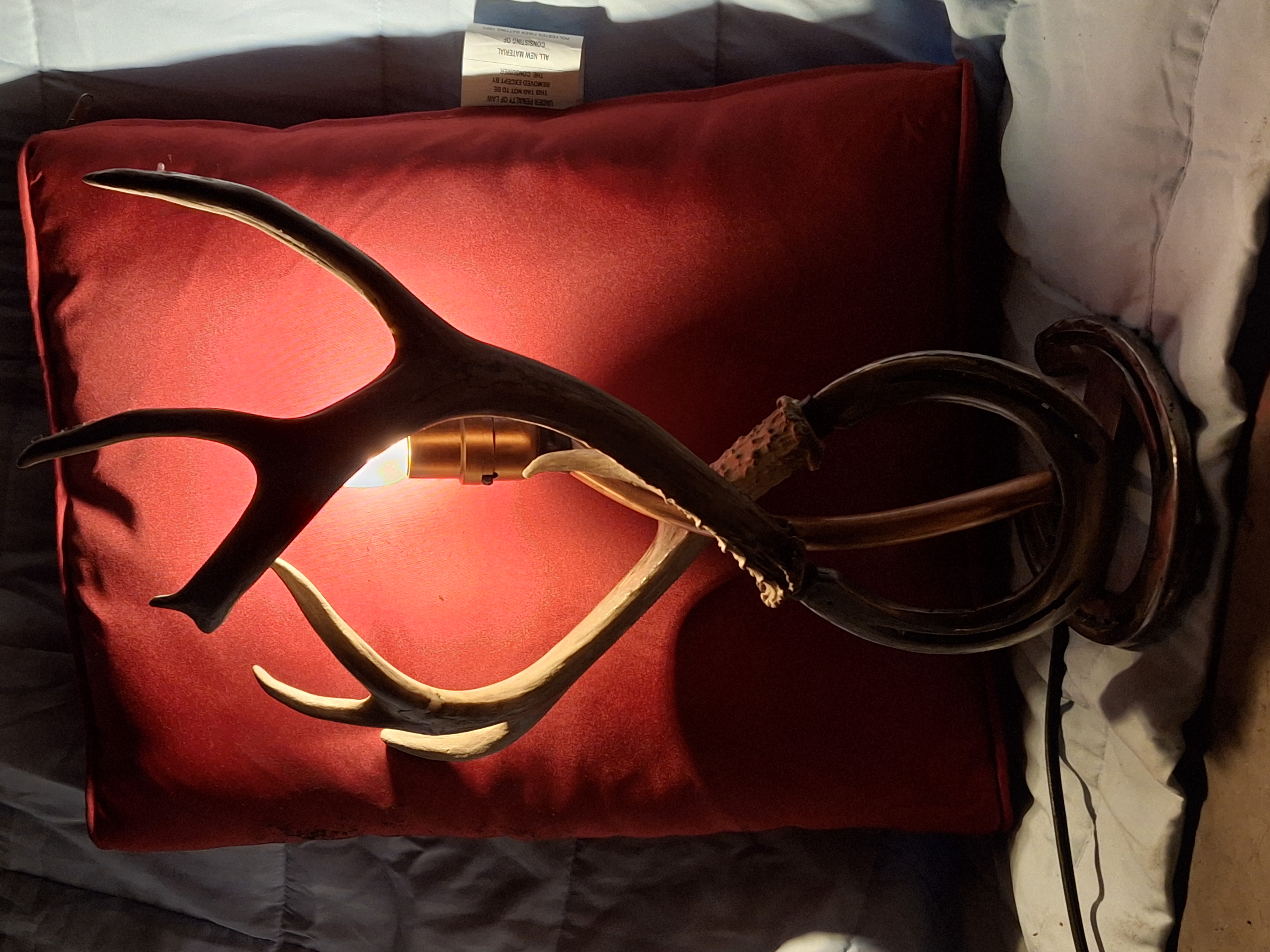 Deer Antler lamp