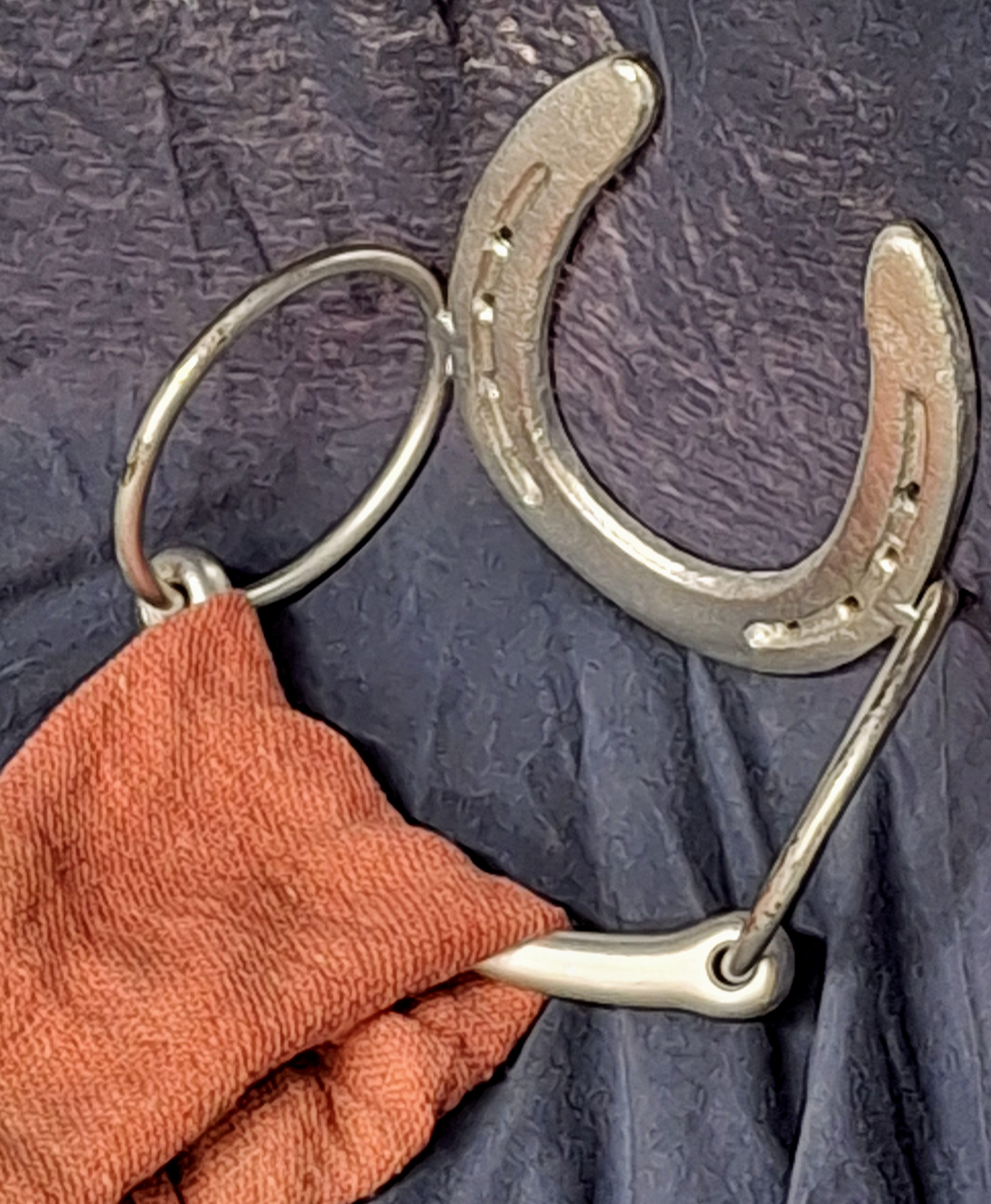 Horseshoe Towel Holder