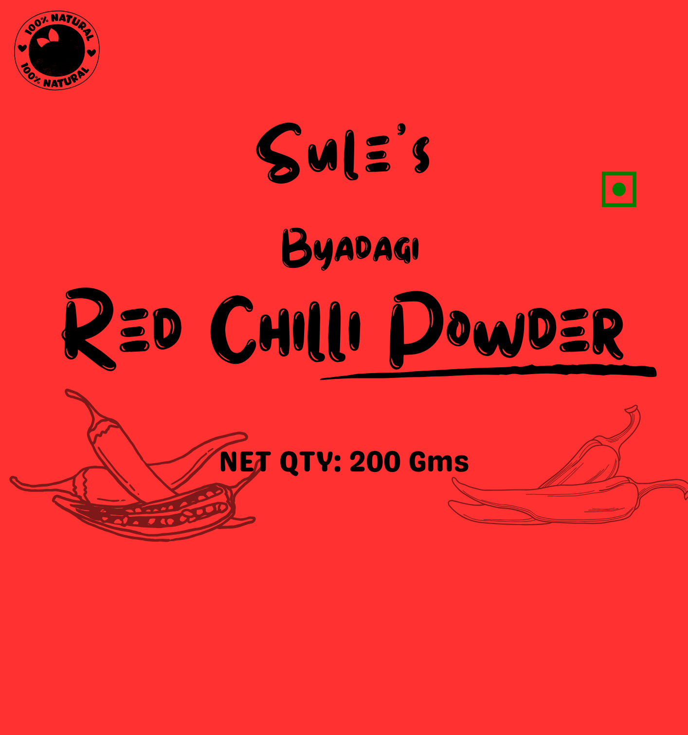 Byadagi Red Chilli Powder