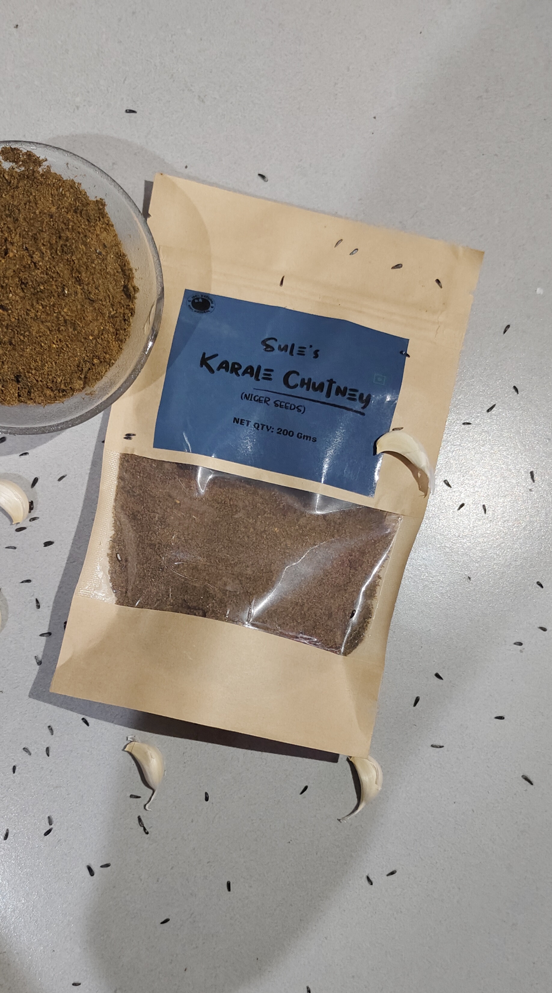 Karale (Niger Seeds) Chutney