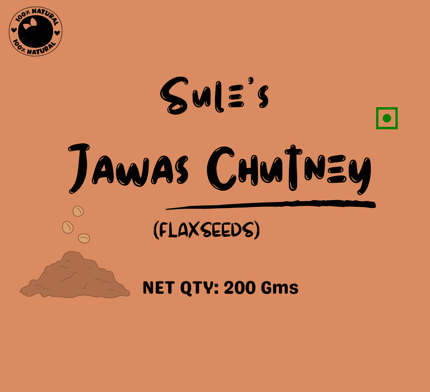 Jawas (Flaxseed) Chutney