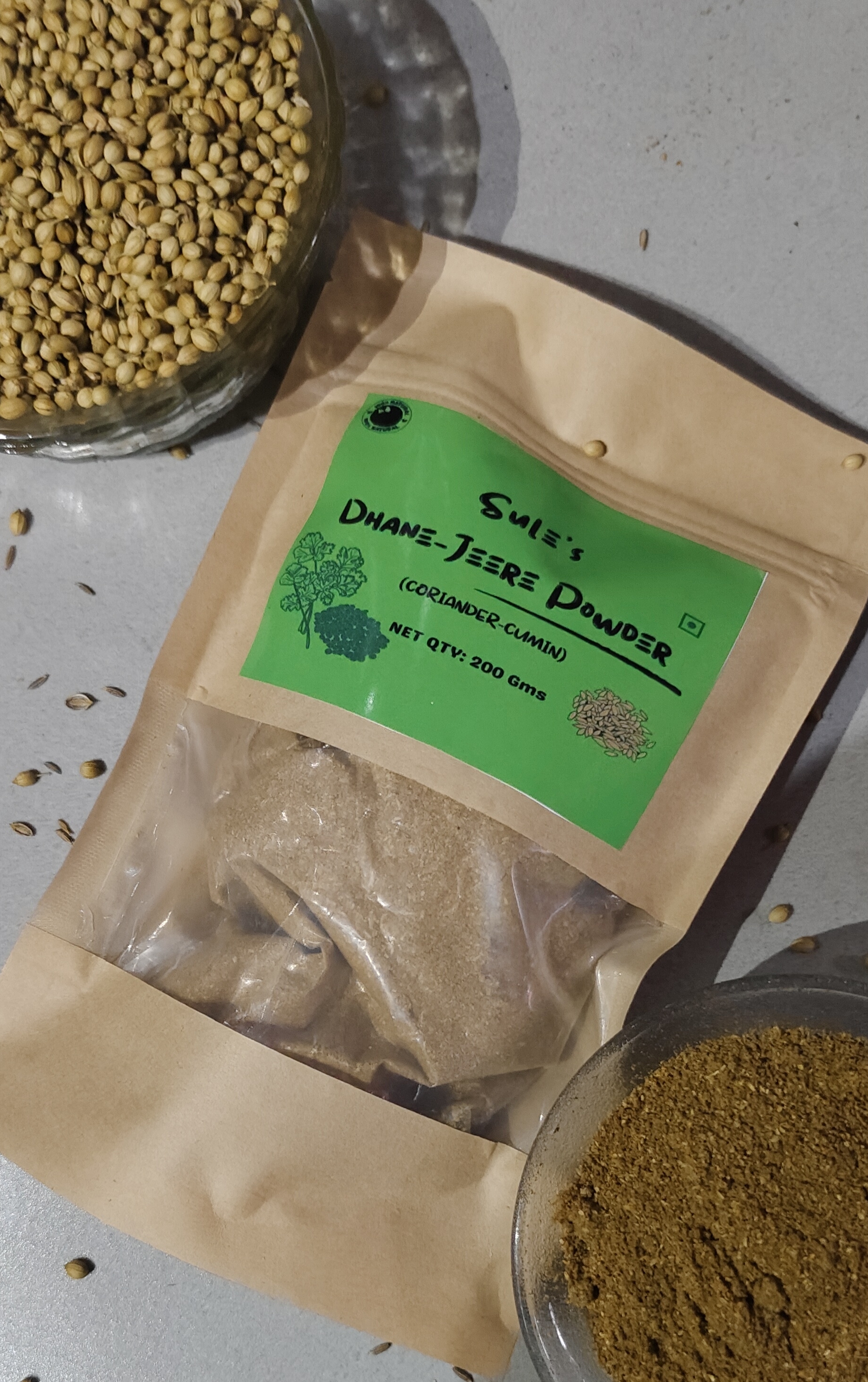 Dhane-Jeere (Coriander-Cumin) Powder 