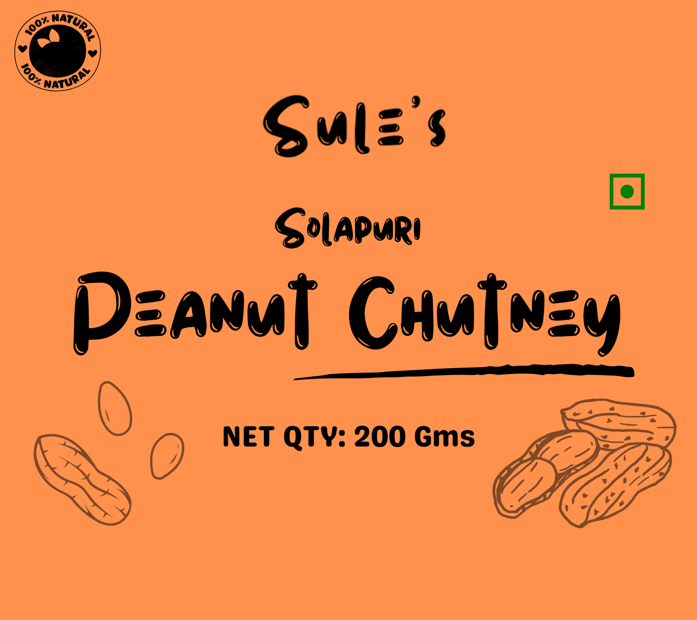 Solapur Special Peanut Chutney