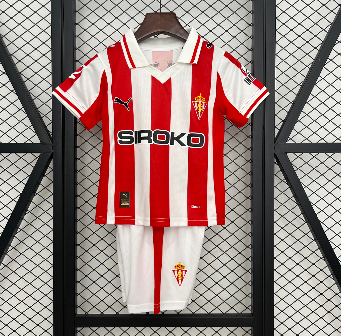 Real Sporting (Niños - Equipación Local Completa)