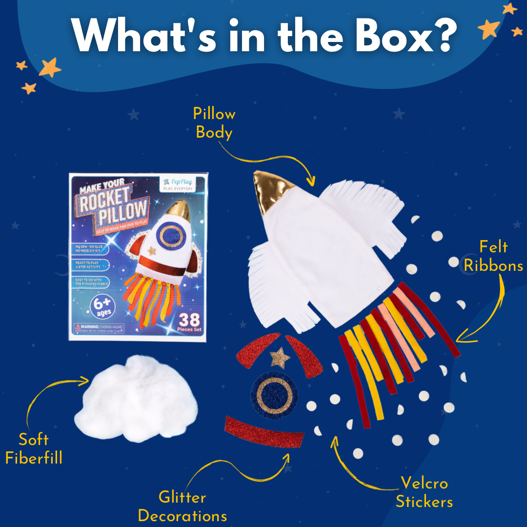 Rocket Pillow DIY Kit