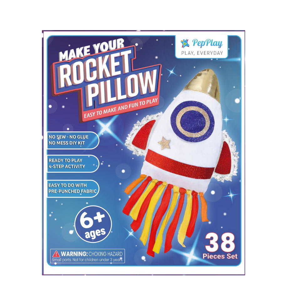 Rocket Pillow DIY Kit