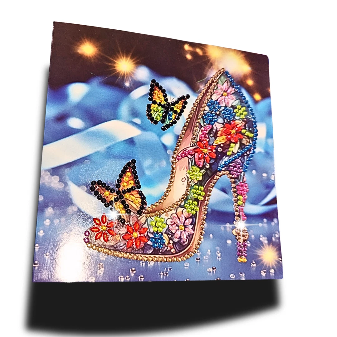 Handmade Sparkly Birthday Cards Diamond Painting Rhinestones