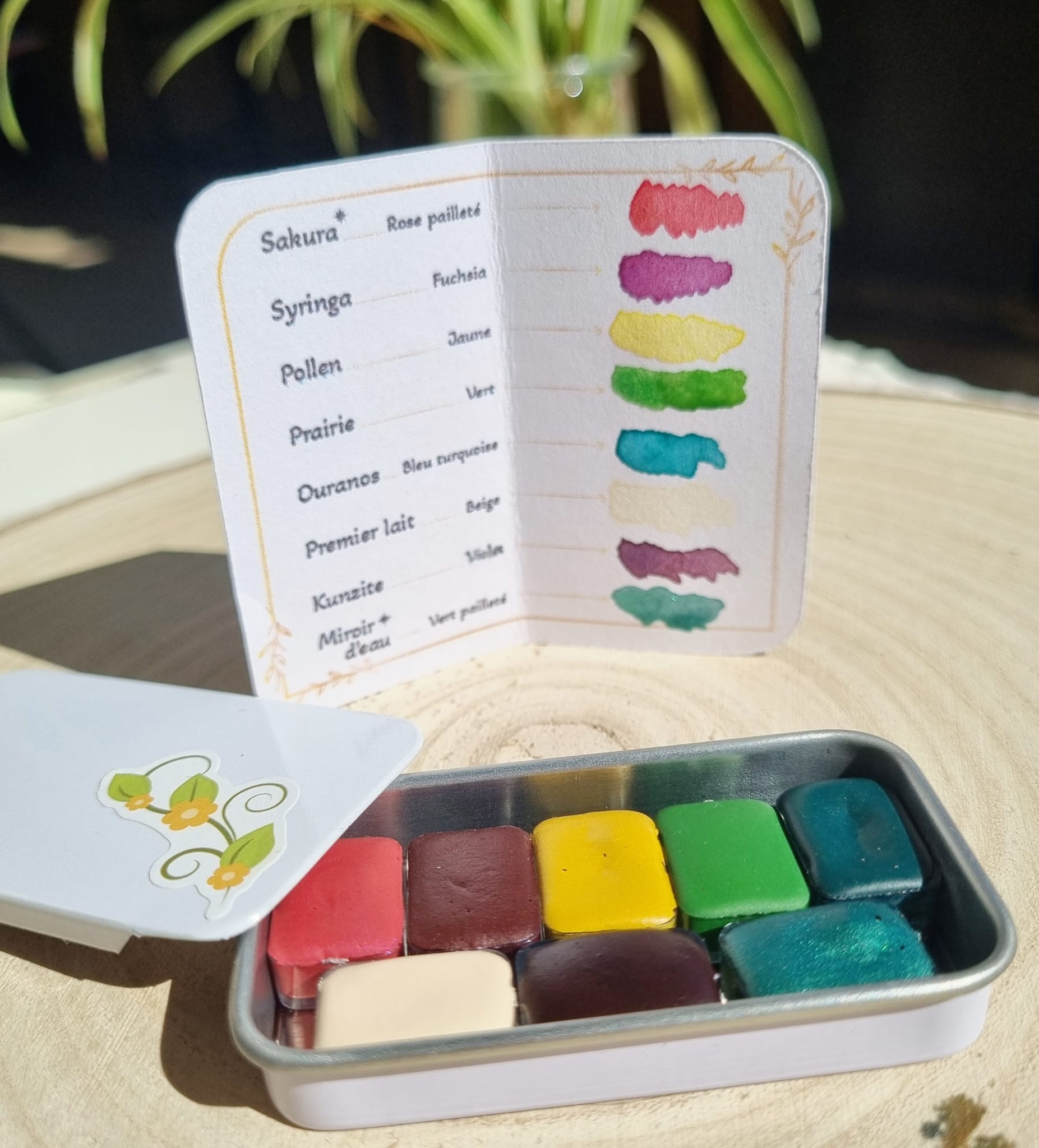 Mini palette de printemps