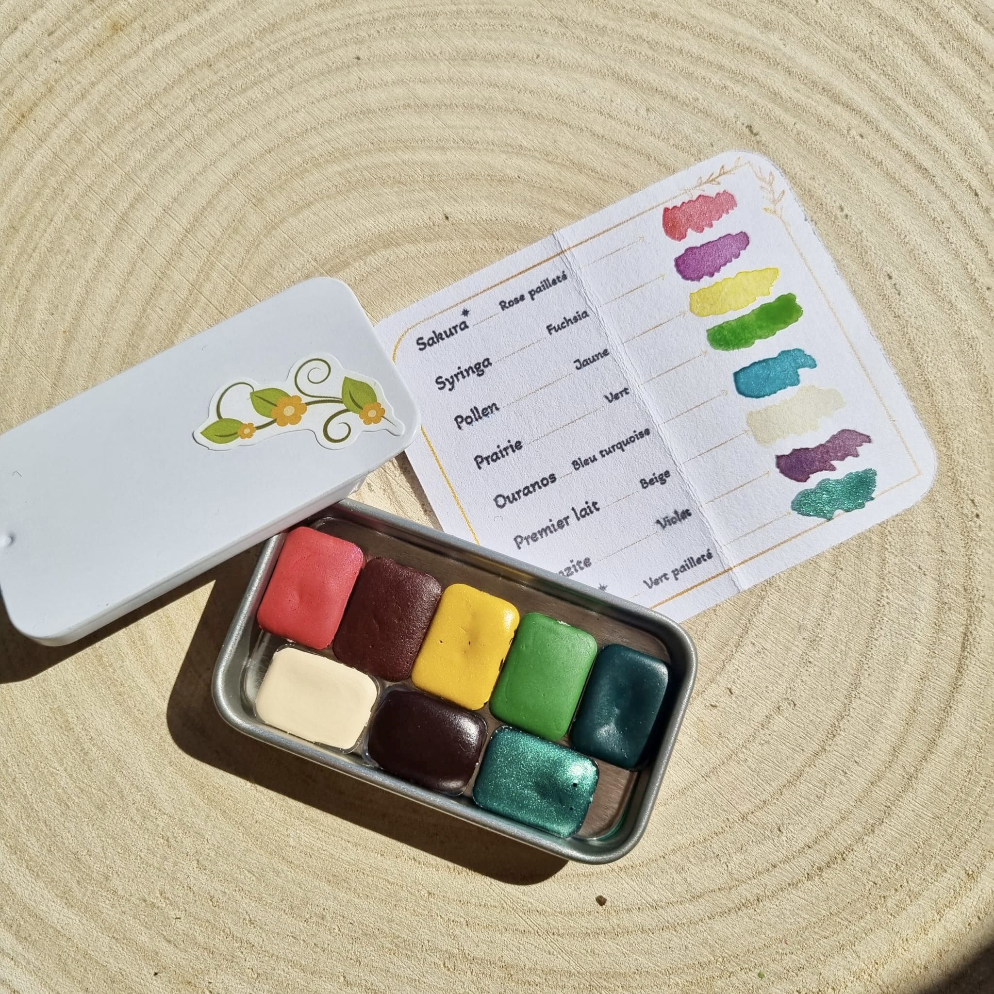 Mini palette de printemps