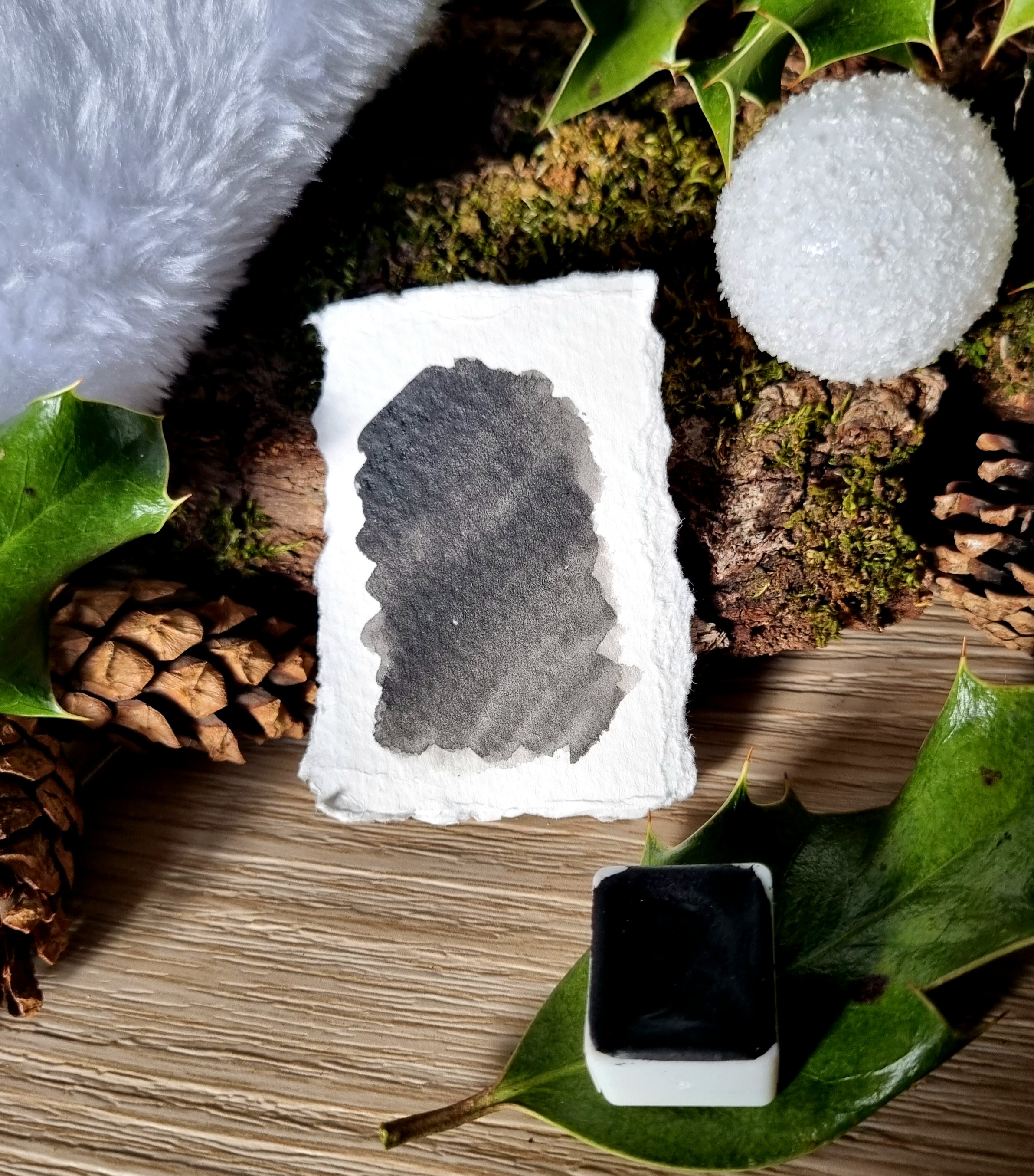 Petite palette " sous la lune des neiges "