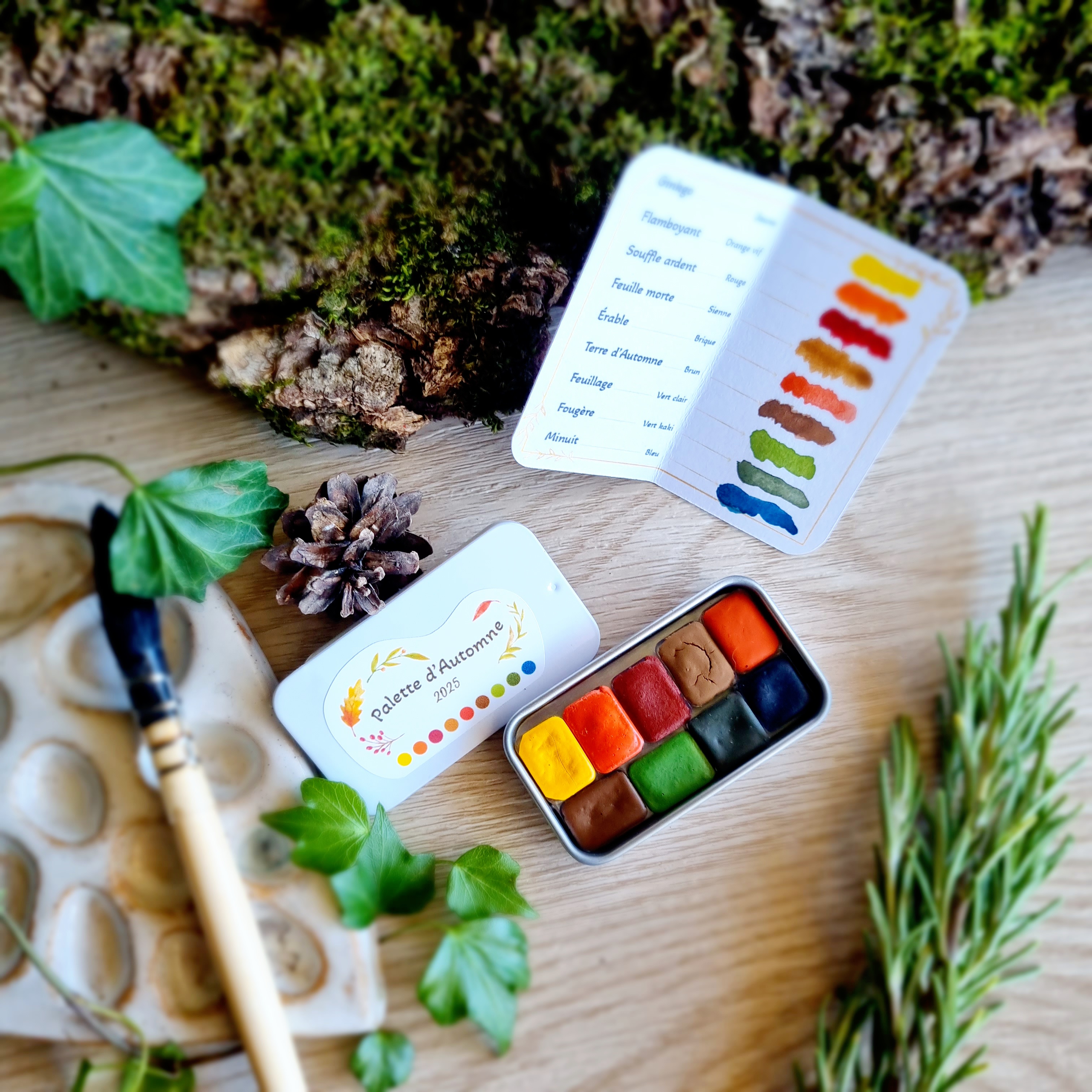 Mini palette d'automne
