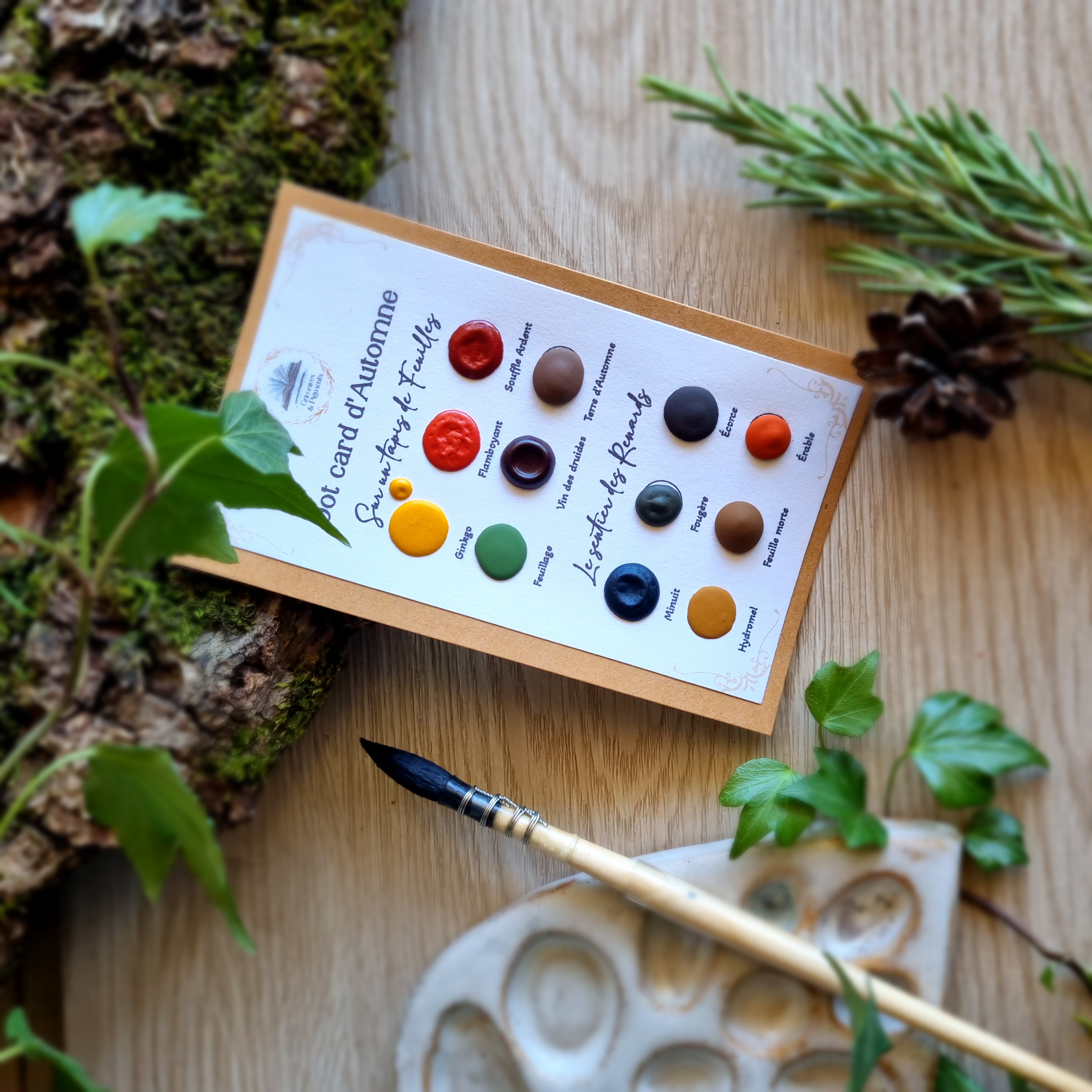 Dot card des collections d'automne