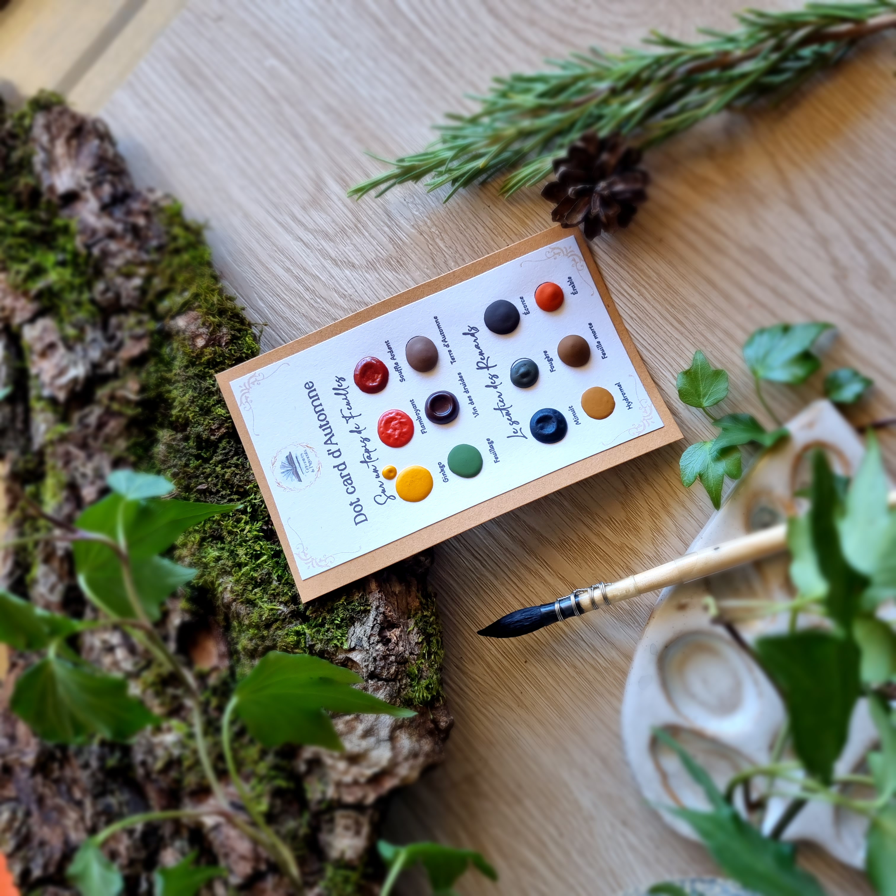 Dot card des collections d'automne