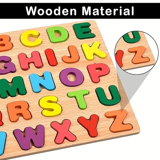 Wooden Educational Puzzle Set (2 No's)