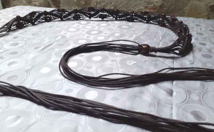 ceinture à nouer