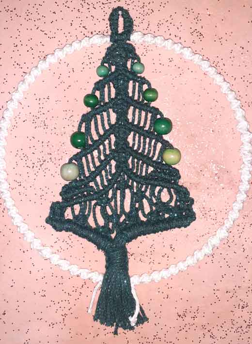 Sapin vert d'hiver