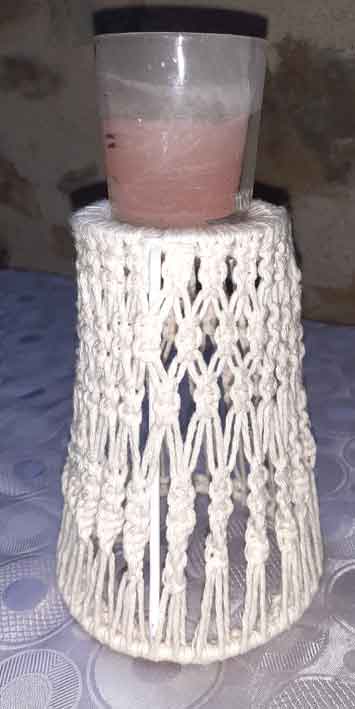 bougeoir shabby