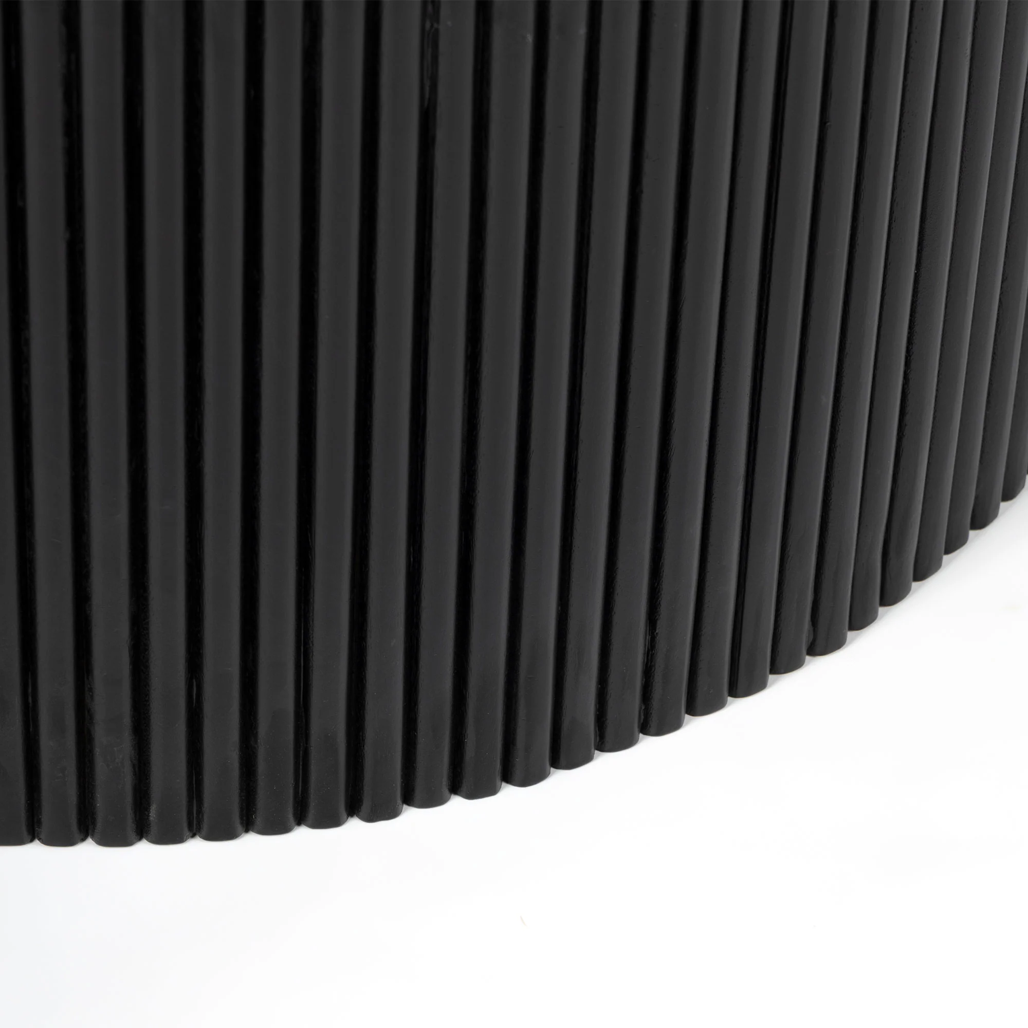 Kelby Real Marble Coffee Table - Black