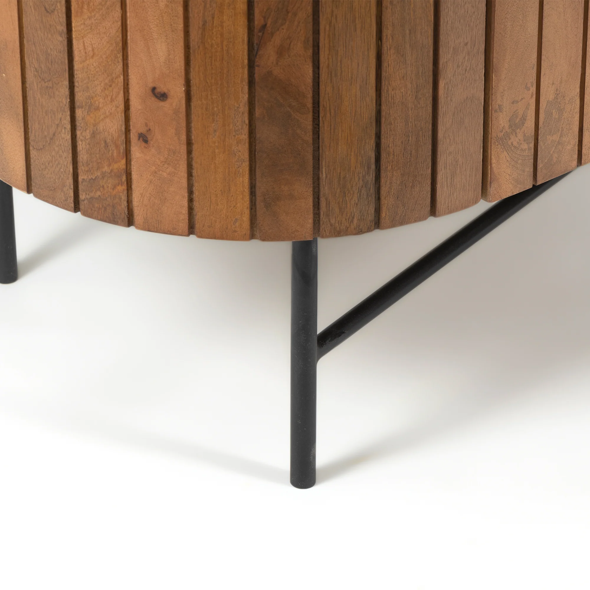 Furneezy Piano Side Board - Natural