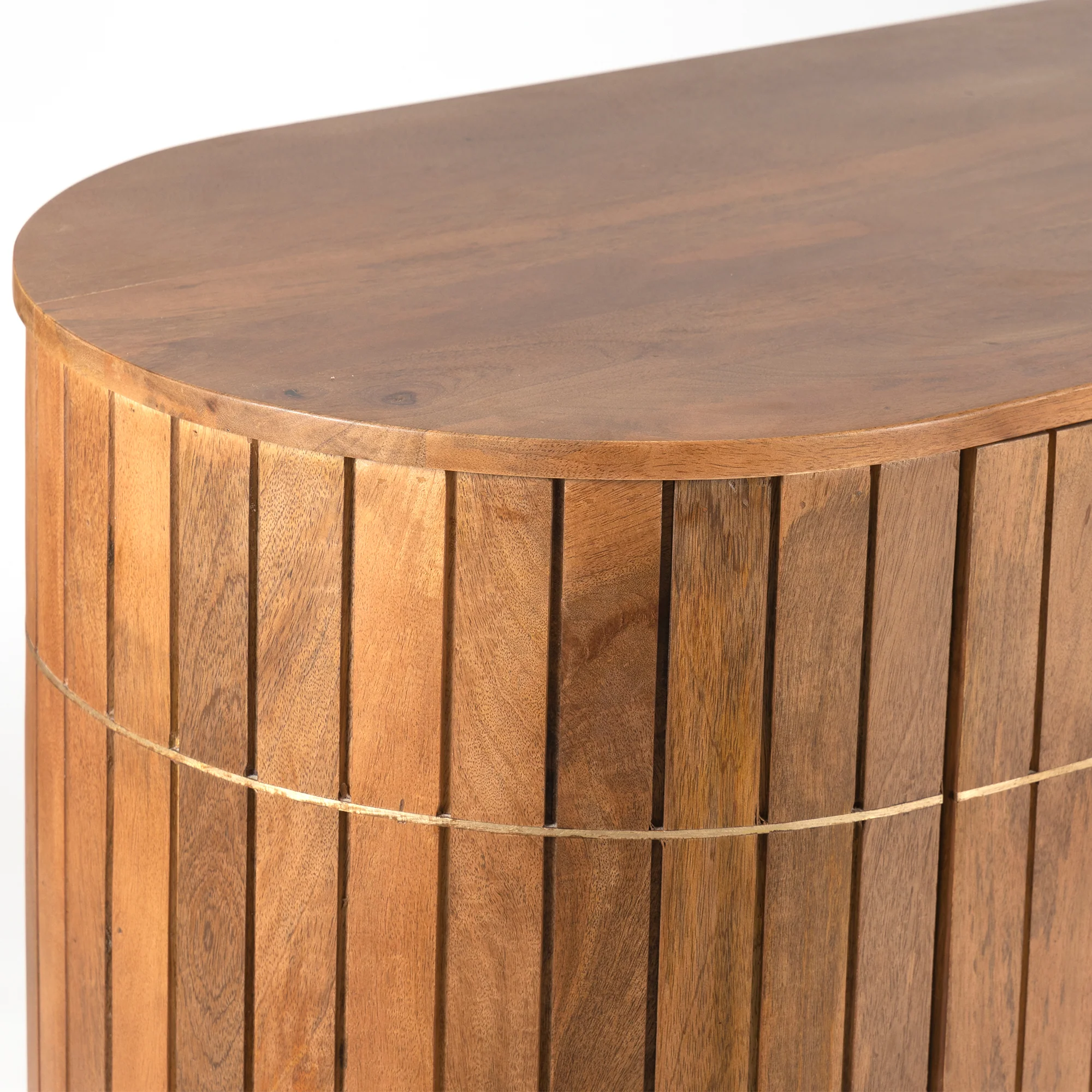 Furneezy Piano Side Board - Natural