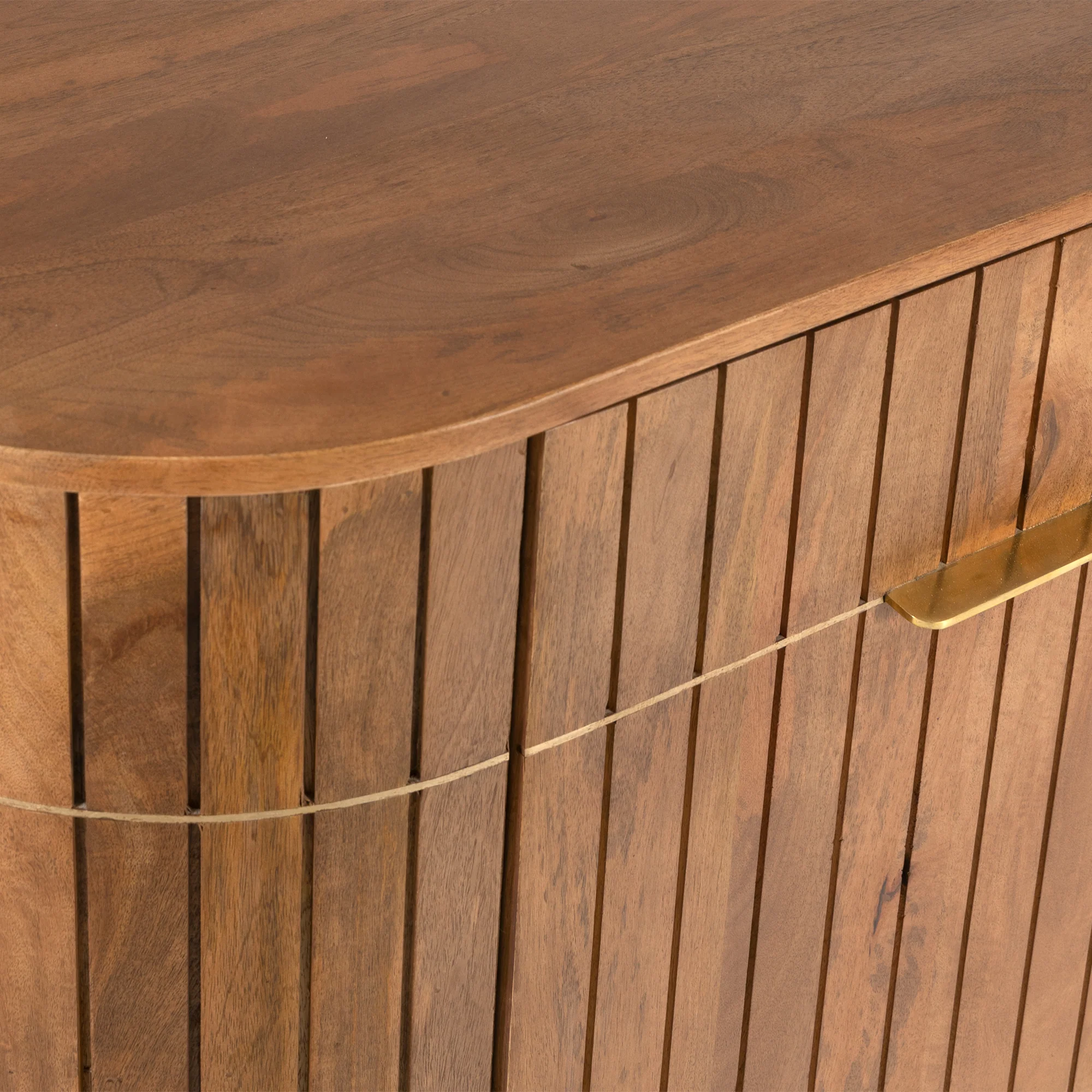 Furneezy Piano Side Board - Natural