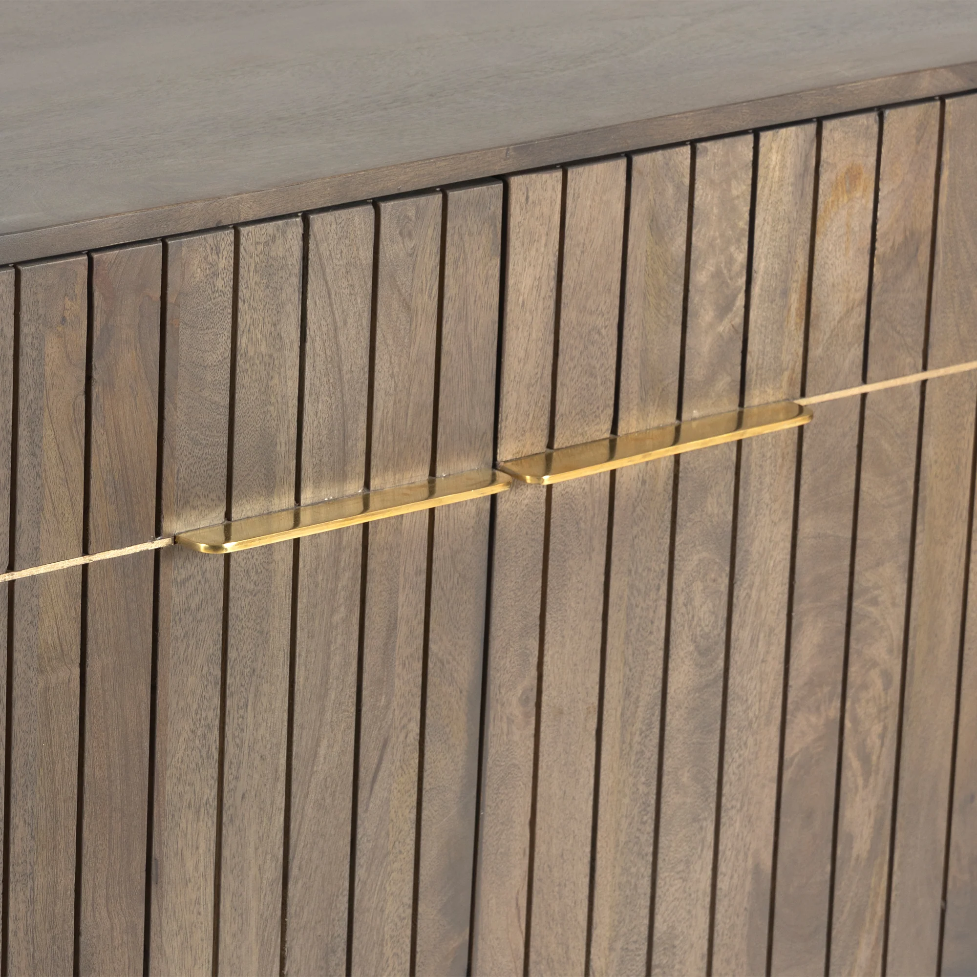 Furneezy Piano Side Board - Gray