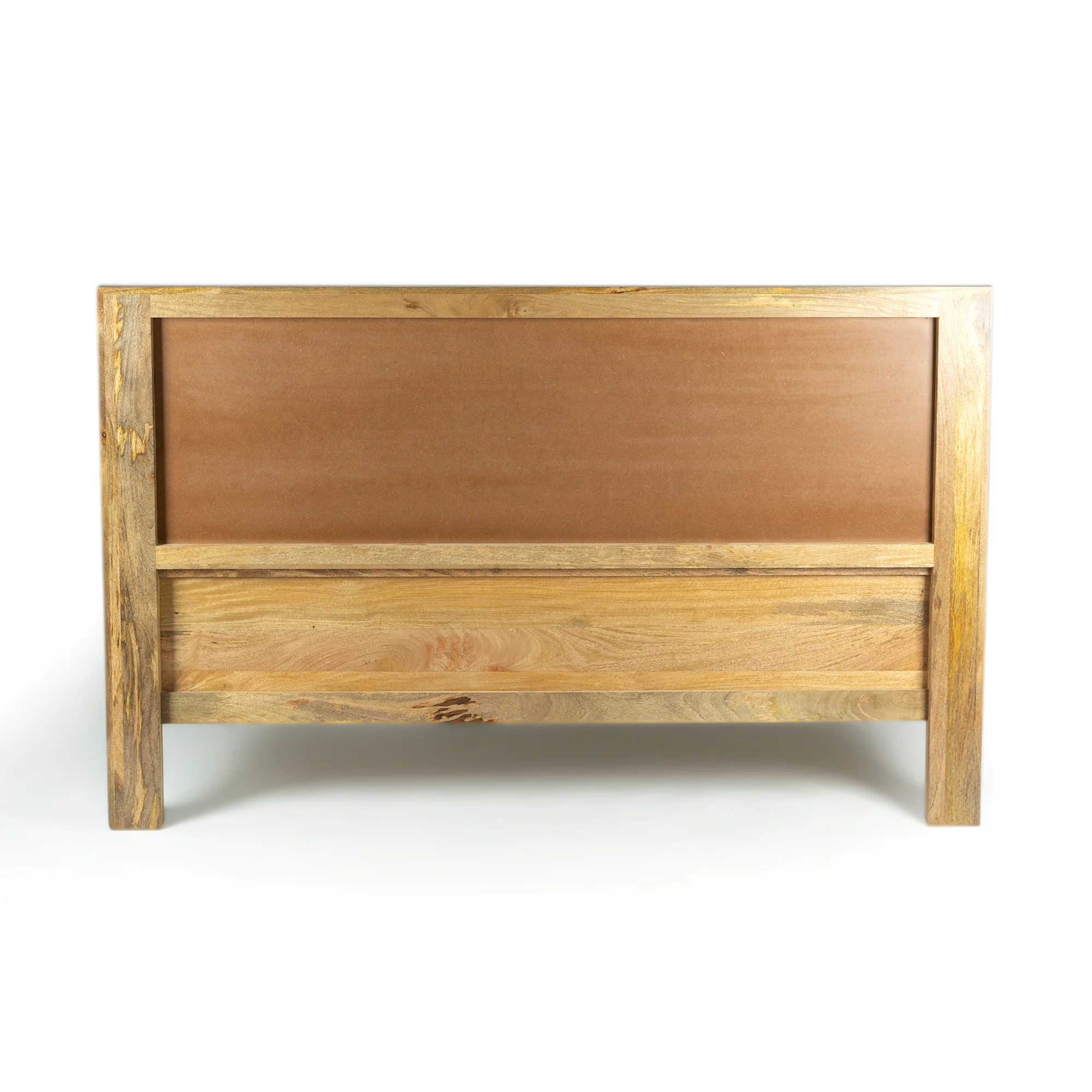  Furneezy Carve Hand-Carved Mango Wood Queen Bed