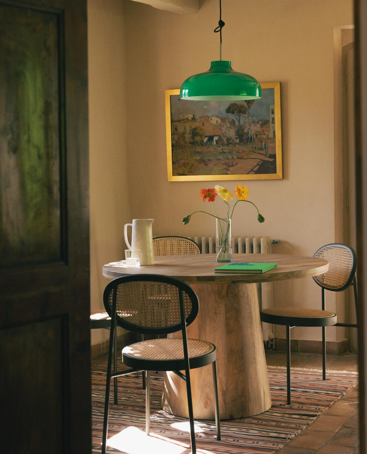 Round Mango Wood Dining Table (Ø120 cm) 