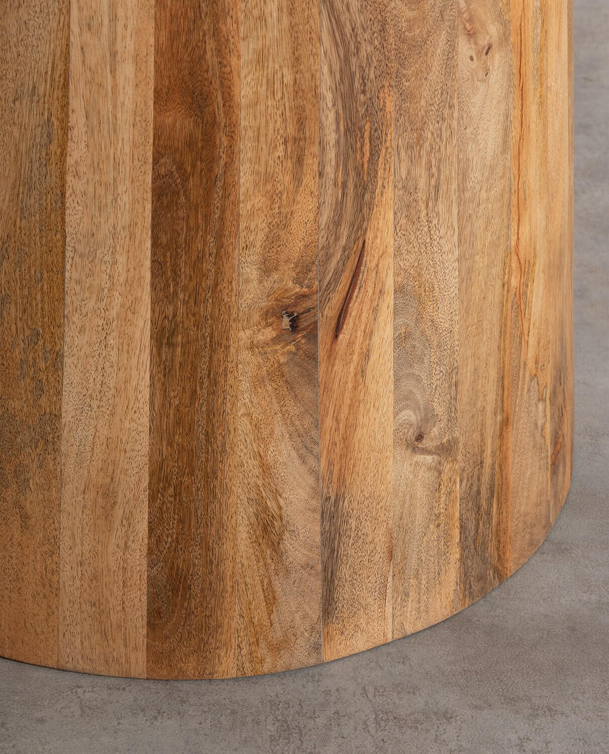 Round Mango Wood Dining Table (Ø120 cm) 